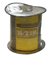 Southwire 250 ft 18/2 Clear Gold Stranded Type SPT-1 Lamp Wire Flexible Cord