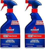 BISSELL Tough Oxy Stain Pretreat Formula, 22 Fl Oz, Pack of 2