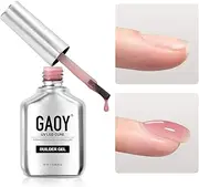 GAOY Builder Gel for Nails, 16ml Nail Strengthener in a Bottle, Nail Extension Hard Gel, Soak Off Long Lasting UV Gel, 1963 Berry Pink, Base Coat Top Coat Needed