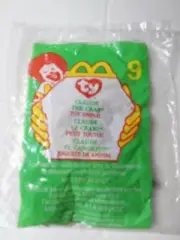 Rare McDonalds 1993 Ty Teenie Beanie Baby Claude the Crab