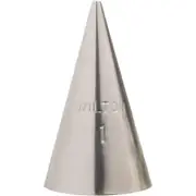 Wilton Stainless Steel #1 Round Piping Tip - Silver