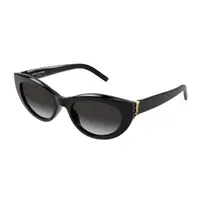 在飛比找momo購物網優惠-【YSL】膠框太陽眼鏡(SL M115-002)