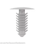 20x Car Trim Panel Clips Xmas Tree FIR Spruce For 6.5-7.5mm Hole 14 Head Grey