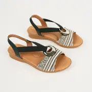 Step On Air Hide Sandals