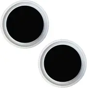 2pcs Bass Diaphragm Passive Diaphragm for 2 Speakers Enhancement Durability Bass Passive Speakers Repair Part