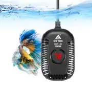 Small Aquarium Heater 100W Mini Fish Tank Heater 100 Watt Submersible with LE...