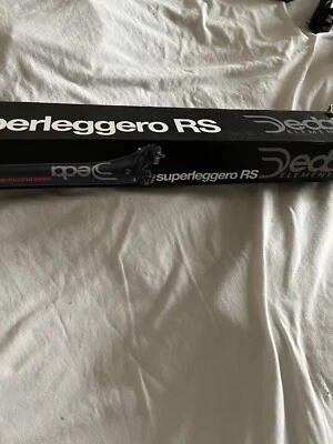New In Box Deda Elementi Superleggero RS Carbon Seat Post Blk 31.6-35MM Genuine