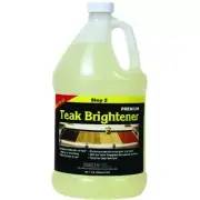 Star Brite Premium Teak Cleaner Gal. - Bring Out the Natural Beauty of Your Teak