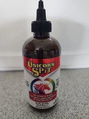 Unicorn Spit Gel Stain & Glaze - 8 Oz Bottle - Color Is Rustic Reality