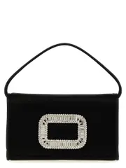 [Roger Vivier] Roger Vivier-Pilgrim Micro Borse A Mano Nero-Donna OS