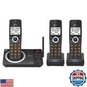 ATandT 3-Handset Expandable DECT 6.0 Cordless Home Phone with Large Display,