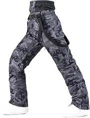 [HEYDHSDC] Ski Pants for Men Women Winter Thermal Snowboarding Pants Outdoor Sports Skiing Snow Trousers