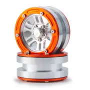 4PCS 1.9'' Alloy Beadlock Wheel Rims Set for SCX10 CC01 RC 4WD 1/10 RC Crawler