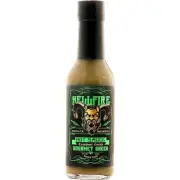 Hellfire Hot Sauce - 5 Ounces - Green/Sauceress/Devil/Ritual/Zombie/Hell/Blood