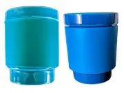 Lego Stoneware Mugs 10oz Teal & Blue