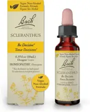 Bach Original Flower Remedies, Scleranthus (Non-Alcohol Formula) - Be Decisive -