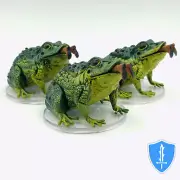 Giant Toad x3 - Wild Beyond the Witchlight #32 D&D Icons of Realms Miniature