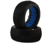 HotRace HR-001-0362 Amazzonia 1/8 Buggy Tires w/Inserts (2) (White)
