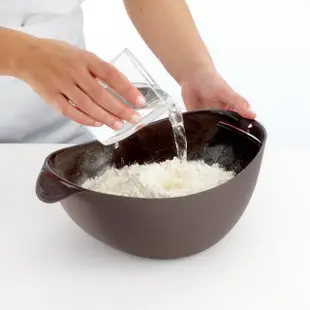 【LEKUE】矽膠發酵烘焙碗 棕600ml(發酵碗 烘焙碗 麵包發酵籃)