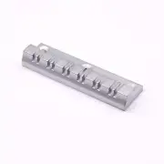 KD By AxLabs 12-String Tailpiece -3-Screw Top Mount (1275 Style) - Satin Chrome