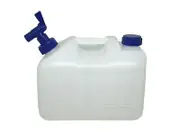 10L Water Jerry Can Plastic Food Grade Camping Petrol Fuel Liquid White