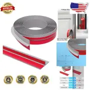 Energy-Efficient T-Shaped Silicone Seal Strip - 40ft Weather Stripping for Doors