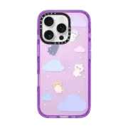 iPhone 16 Pro Impact Case Falling cats by Milkkoyo
