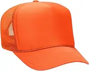 [OTTO] Wholesale 12 x Polyester Foam Front 5 Panel High Crown Mesh Back Trucker Hat - (12 Pcs)
