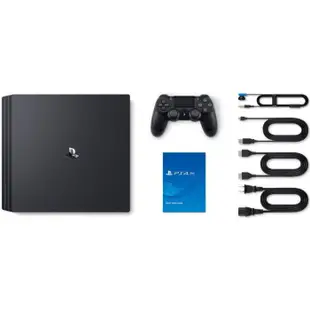 PS4 PRO 主機 1TB 4K 主機 極致黑色 2隻手把 雙手把組 全新商(台灣公司貨)一年保固【台中大眾電玩】北屯