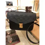 二手 LV 路易威登 M41487 黑色壓紋 POCHETTE METIS 郵差包 EMPREINTE皮革 99新