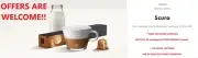 NESPRESSO ORIGINAL LINE : 400 X " LOOSE " BARISTA SCURO NESPRESSO COFFEE