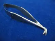 PREMIUM GRADE PACIFATED MCPHERSON VANNAS CAPSULOTOMY SCISSORS ANGLED TO SIDE 3"