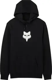 FOX Fox Head Hoodie, black-white, Size XL for Men Black White