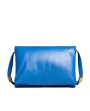 Marni Prisma Large Shoulder Bag One size Blue
