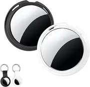 2 Pack Air Tracker Tag [Apple MFi Certified] Pair with Apple Find My(iOS Only) Bluetooth Smart Air Tag Key Finder Item Locator Waterproof Finder Worldwide Tracking for Pet Wallet Backpack Dog Luggage