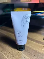 Crabtree & Evelyn ~ Evelyn Rose Soft Touch Face Foam 1.6 fl oz NEW SEALED