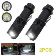 LED Flashlight Military Grade Torch Small Super Bright Handheld Light