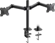 Dual Monitor Mount for 2 Monitors up to 30 Inches, Heavy Duty Dual Monitor Stand