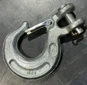 Qty-2 Peerless G43 5/16" Clevis Slip Hook w/ Latch 12489174 2540015250841