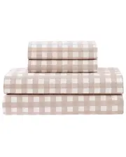 Stone Cottage 200 Thread Count Cottage Check Cotton Percale Sheet Set