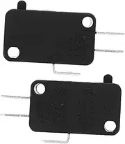 SHINEOFI 2Pcs Micro Momentary Switch for Microwave Kitchen Appliances Easy to Install Pin Replacement Door Switch Compatible with Rice Cookers Fridges Versatile Repairing