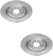 Rear Disc Brake Rotor fits Jaguar F-Type,XJ (for: Jaguar)