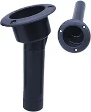 Boat Fishing Rod Holder, Paddle Board Pole Mount, 8.82 Inches Easy Installation & Transport, Frost Netting Stick Carrier for Truck, Beach, River Bank, Ice Casting and Outdoor Fun