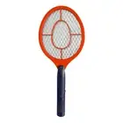 Bug Zapper Racket Electric Fly Swatter Handheld Battery Powered Zapper (Red)