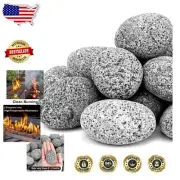 Durable 20 lbs Lava Rocks - Versatile Stones for Fire Pits & Rustic Garden Charm