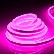 5m 16.4ft Neon LED Strip Light Flexible Rope Light Waterproof Warm White Red Yellow Blue Green DIY Outdoor Party Backlight Décor DC 12V for Halloween