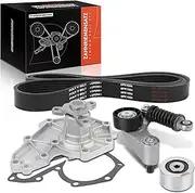 Frankberg Timing Belt Tensioner Pulley Tensioning Device Belt Tensioner V-Ribbed Belt Drive Deflection Guide Pulley Replace# KP26PK1640