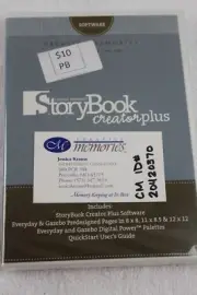 Creative Memories StoryBook Creator Plus scrapbooking tool
