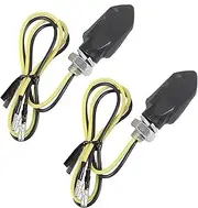 Motorcycle Indicators Turning For K&awasaki Motorcycle Turn Signal LED Lights Motorbike Amber Blinker Strobe Lamp Running