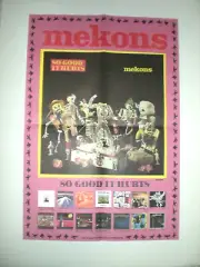 POSTER MEKONS so good it hurts punk rock & whiskeyThe Band Release album art 7
